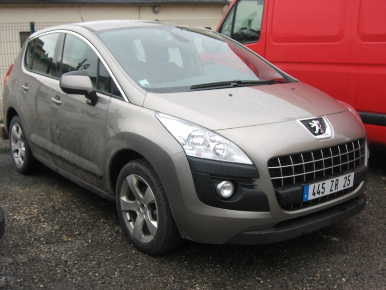 Peugeot 3008 sedd utan mask