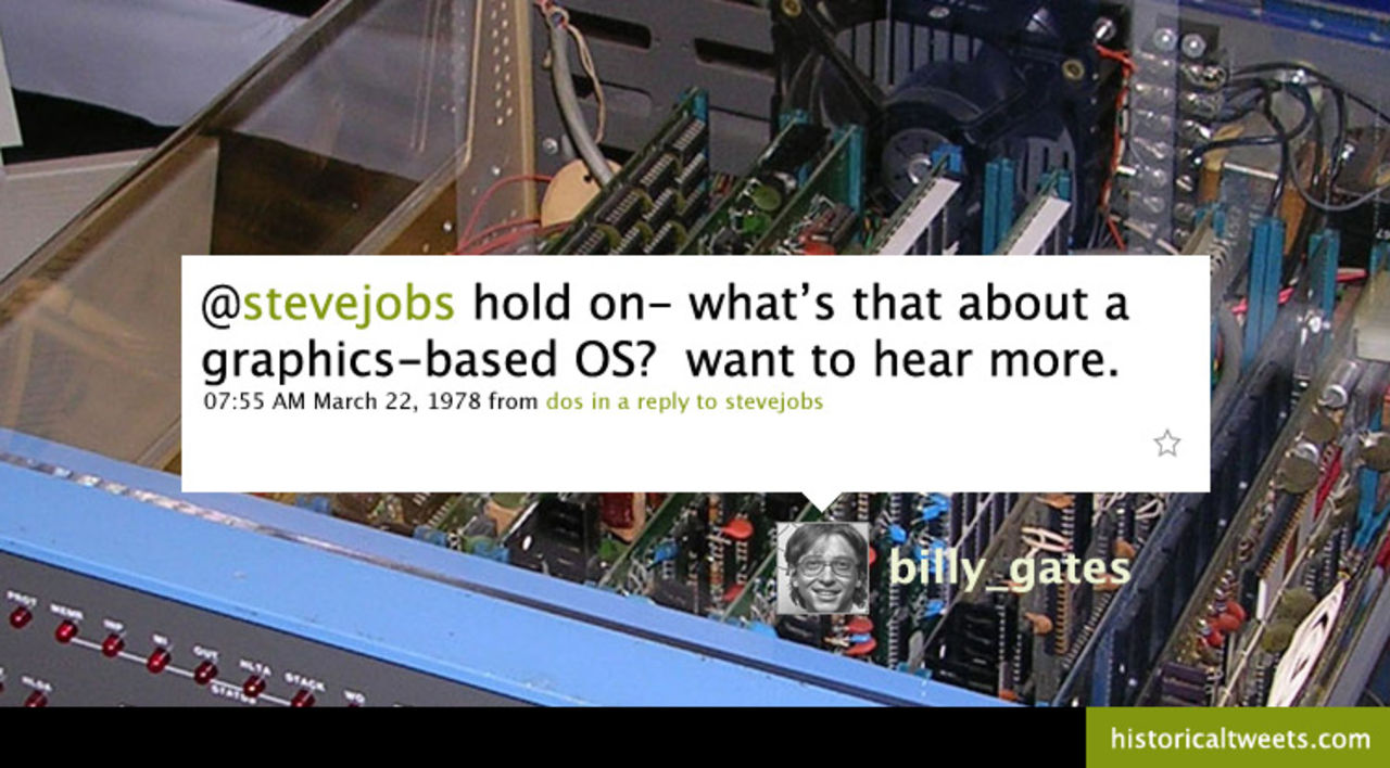 Om historien hade haft Twitter