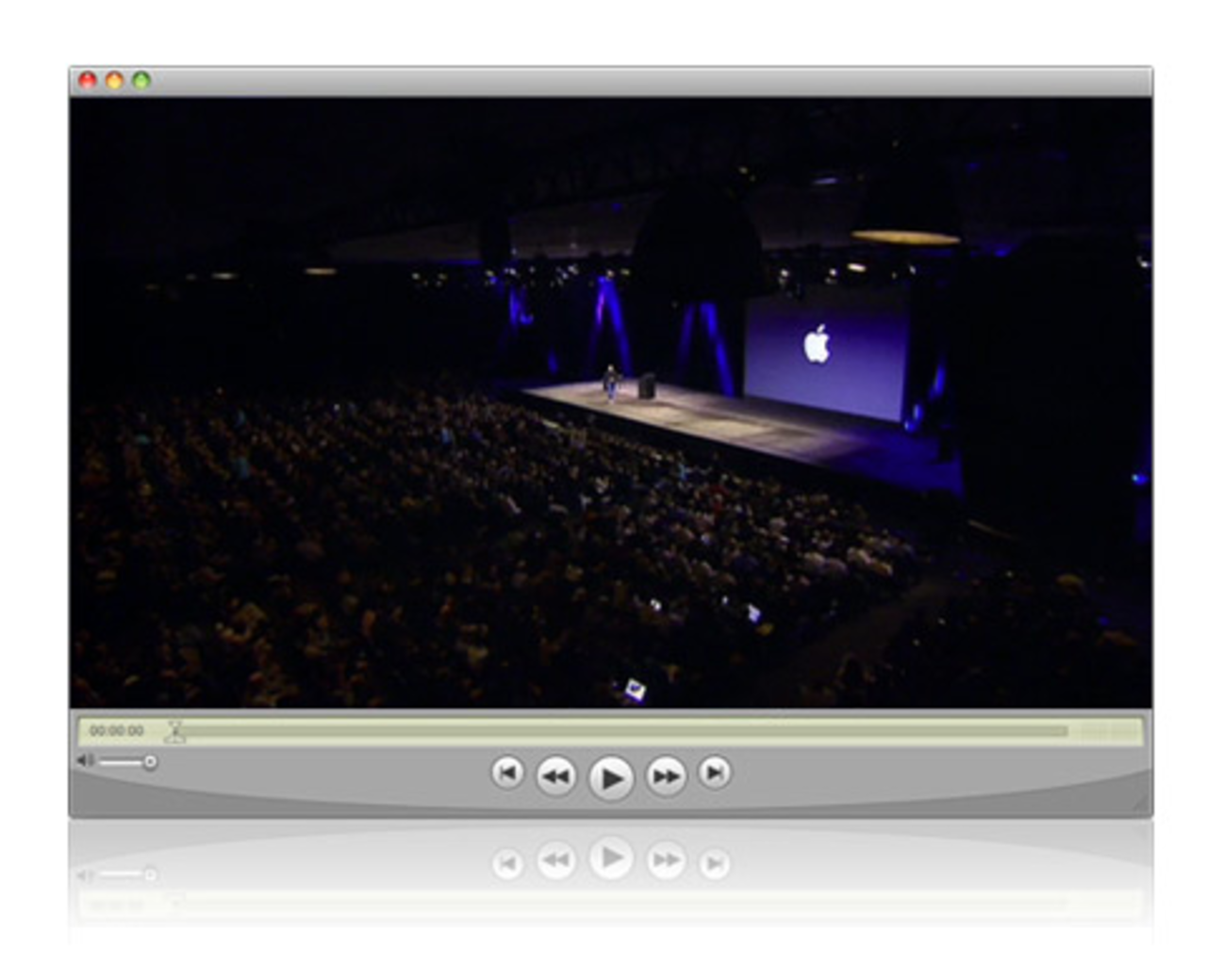 Keynote uppe som Quicktime