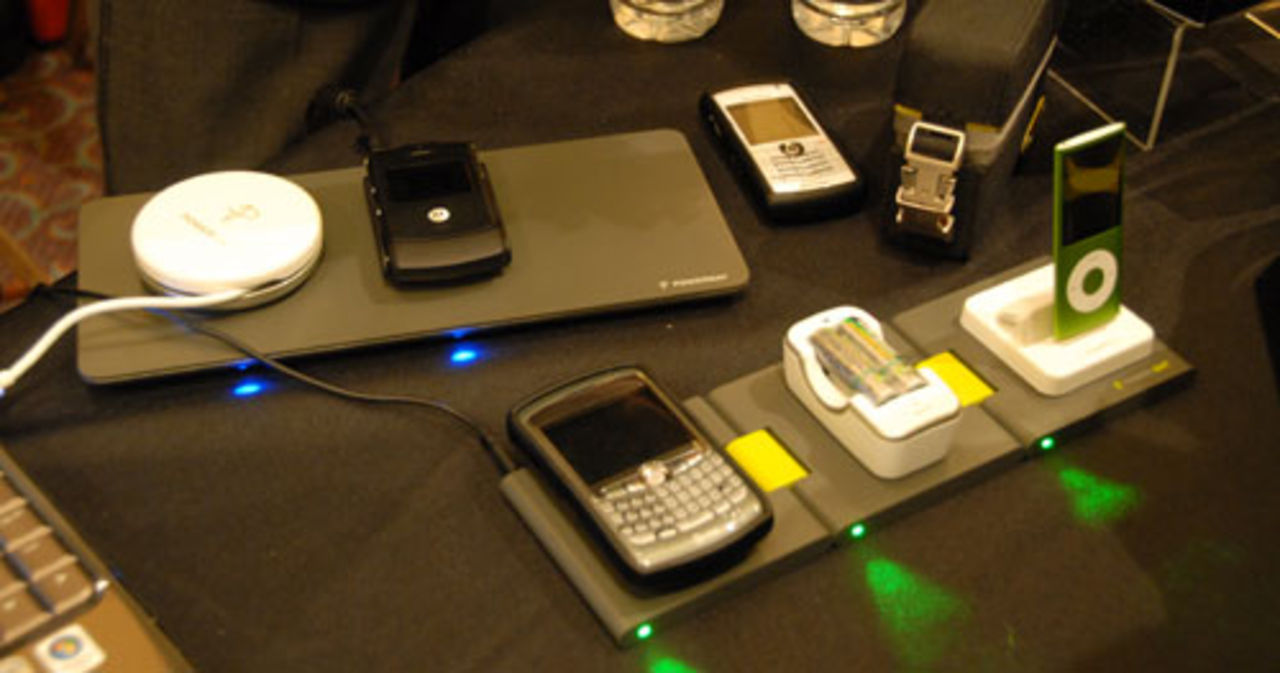 Ladda upp med Powermat