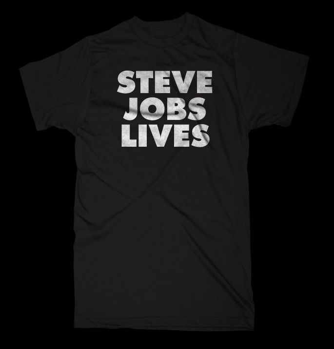 Steve Jobs lever! Skön tischa | Feber / Mac