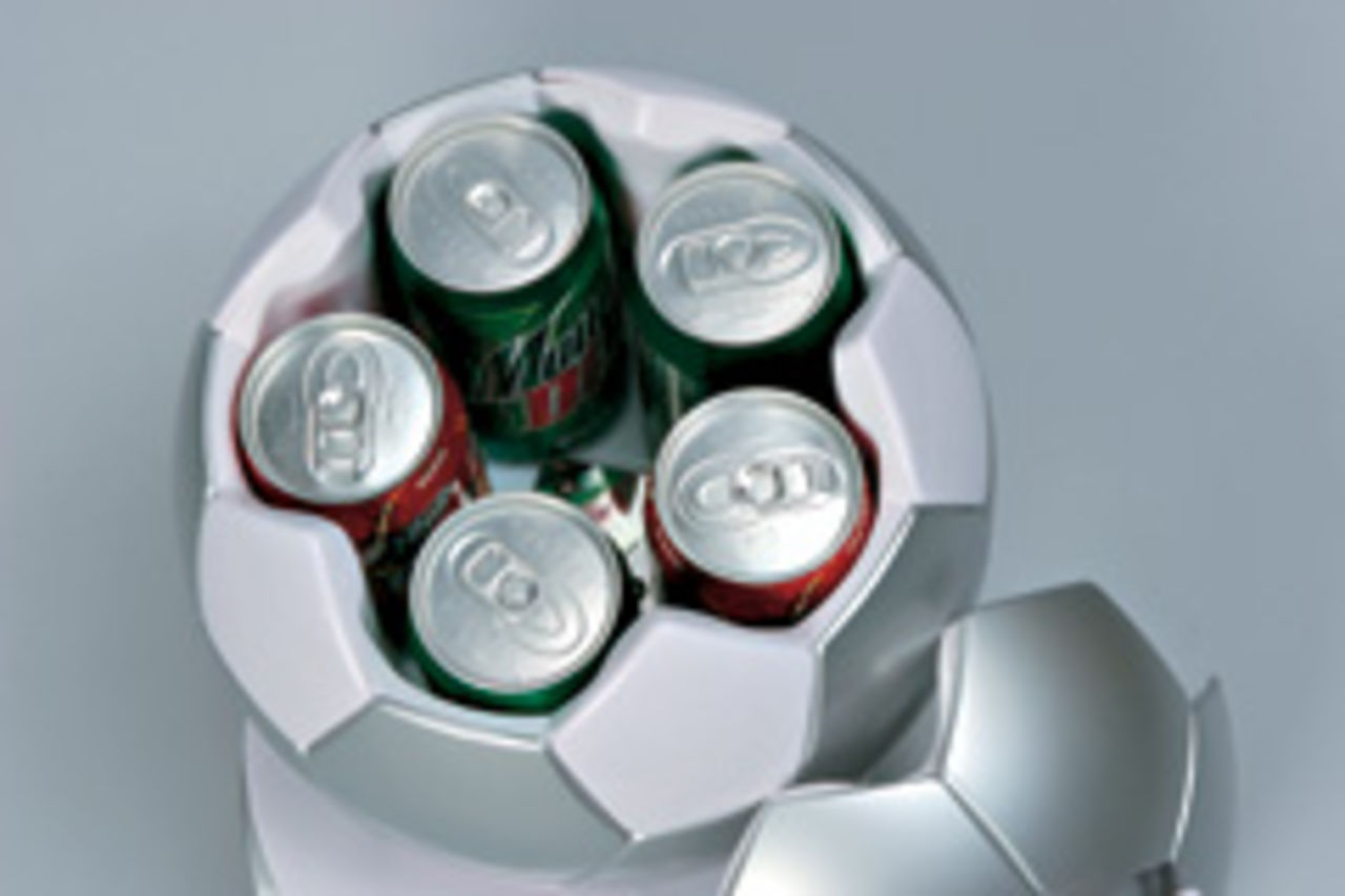 Kyl din dricka i fotbollen
