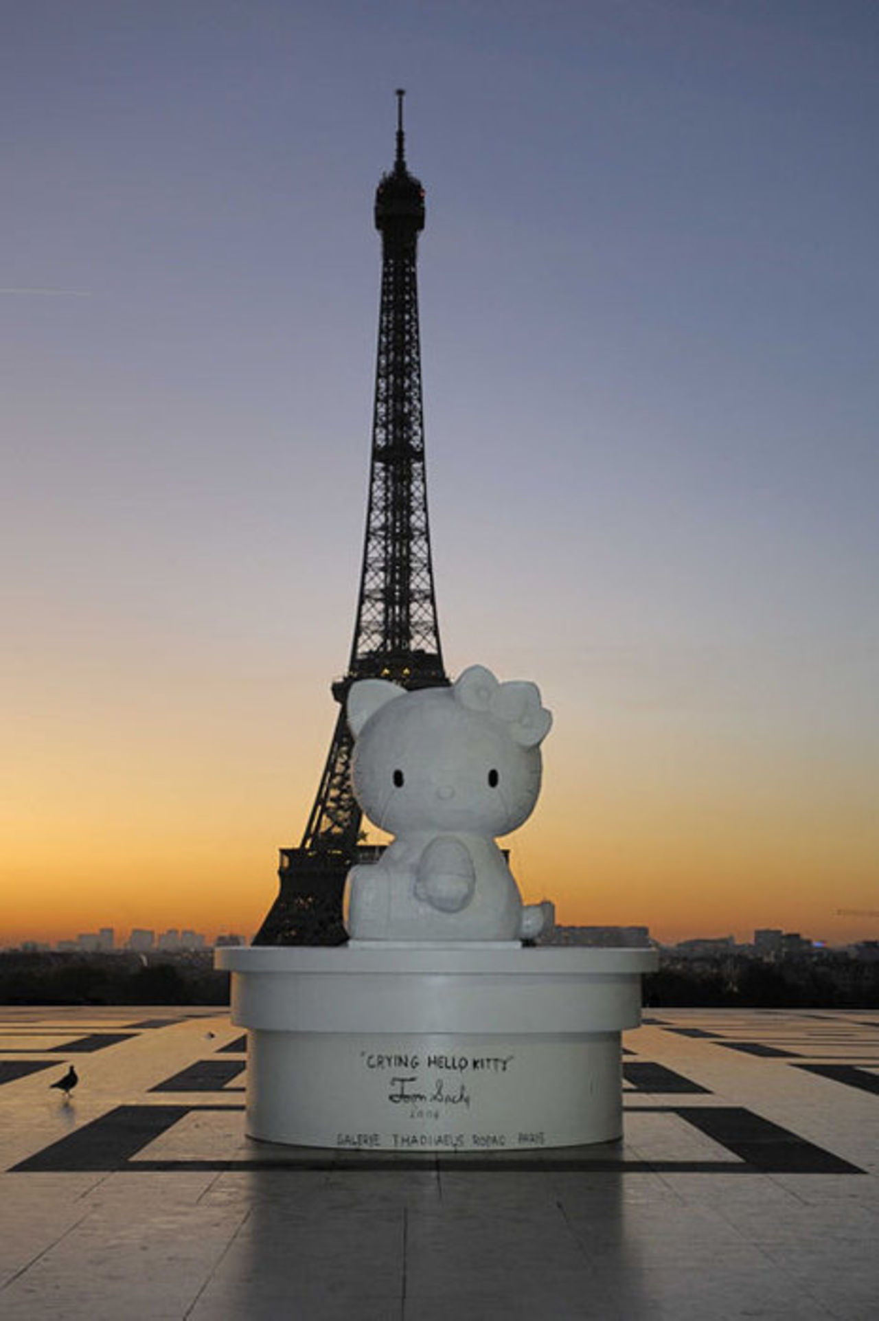 Gråtande Hello Kitty