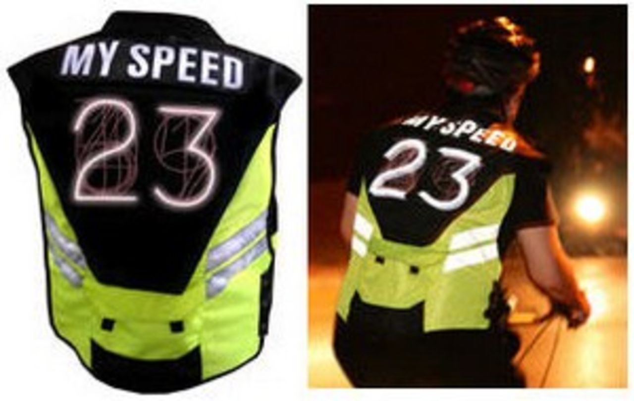 Speed Vest - visa hur snabbt du cyklar