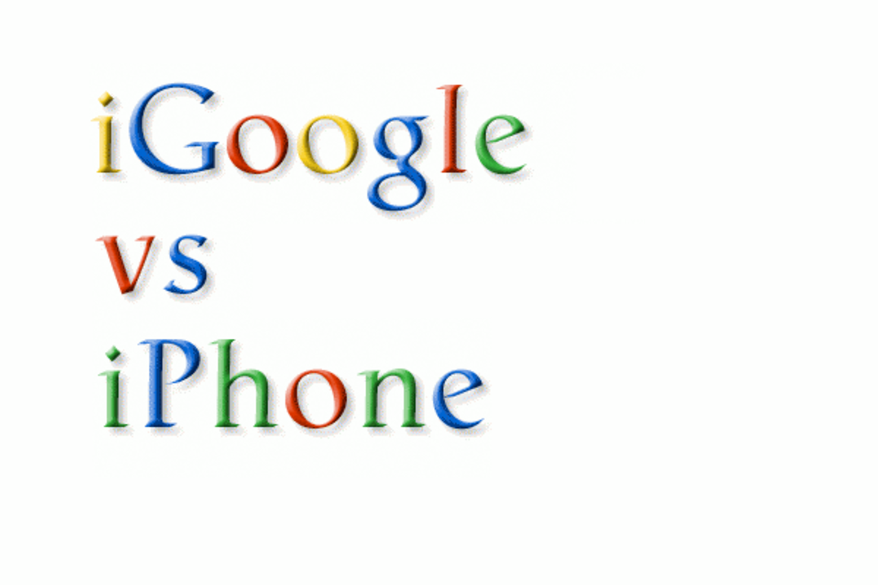 iGoogle vs iPhone