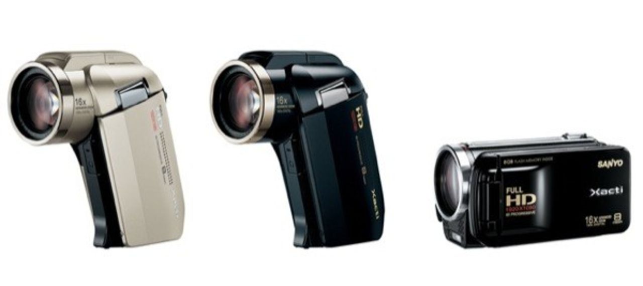 Nya HD Xacti-videokameror från Sanyo