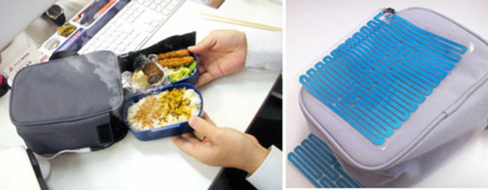 Värm lunchen via USB-kontakten