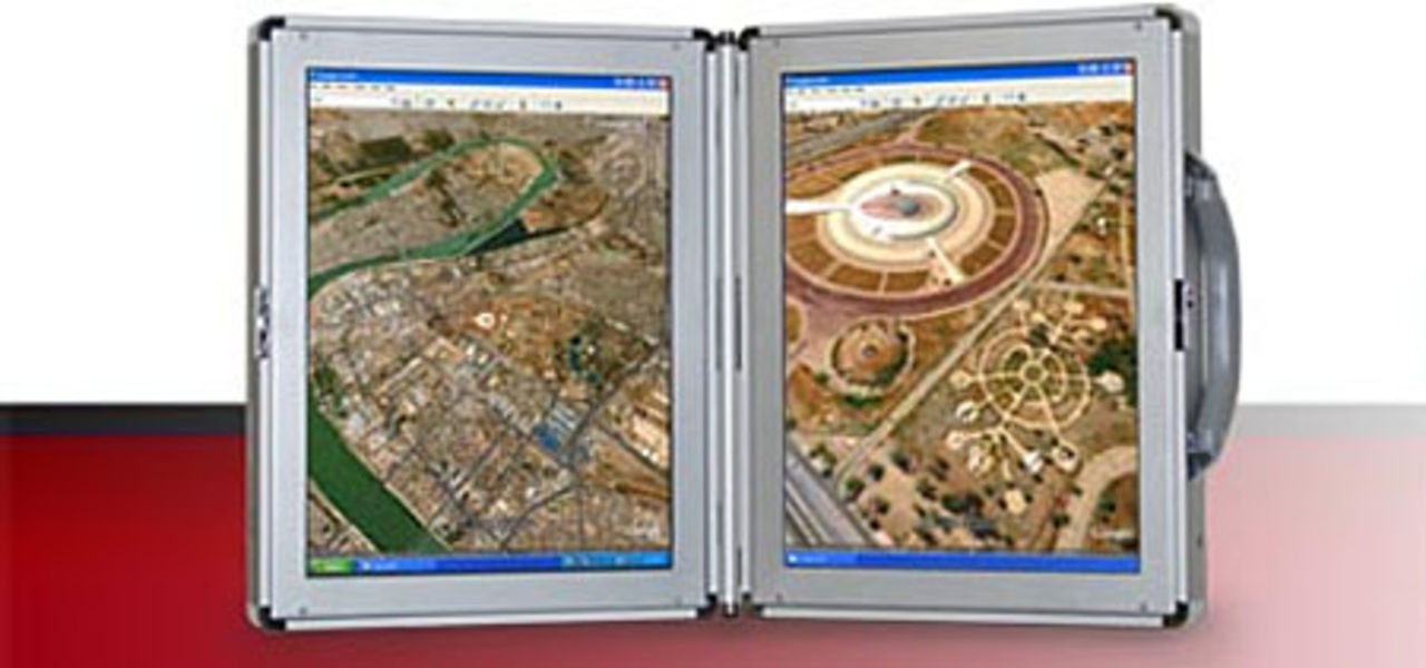 Dual-screen laptop med touchscreen