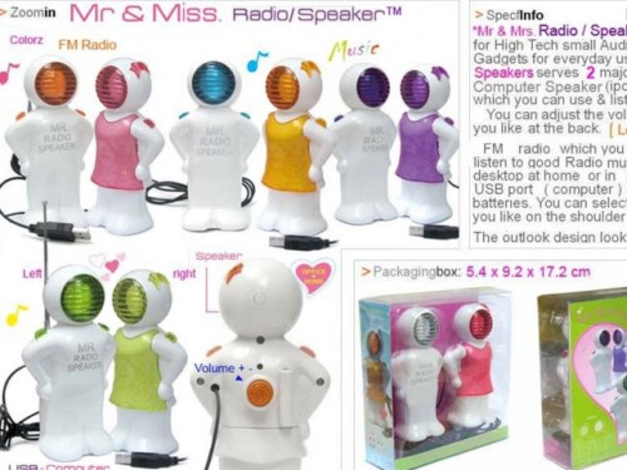 Herr och Fru högtalare