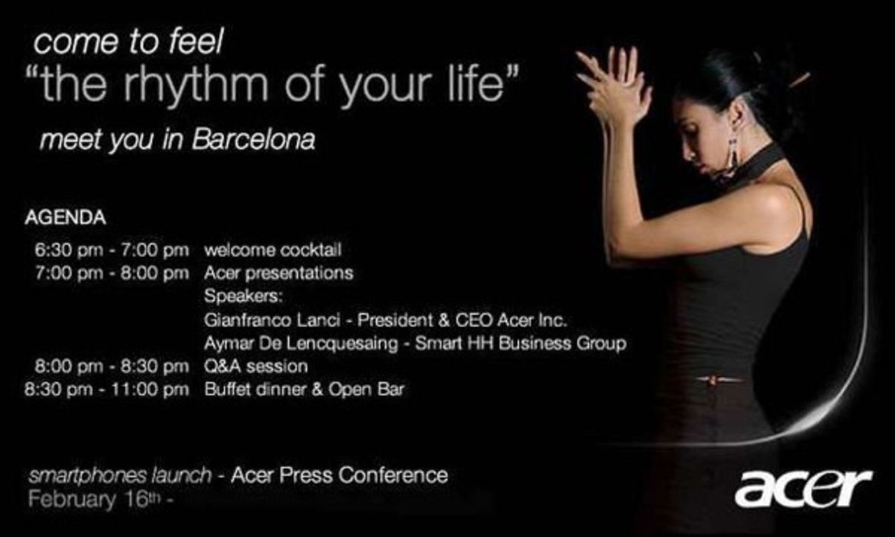 Acer släpper smartphone nästa månad