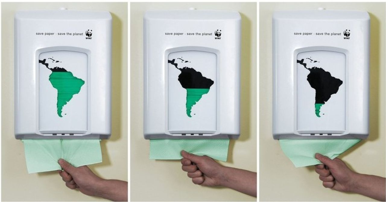 Save paper. Save the Planet.