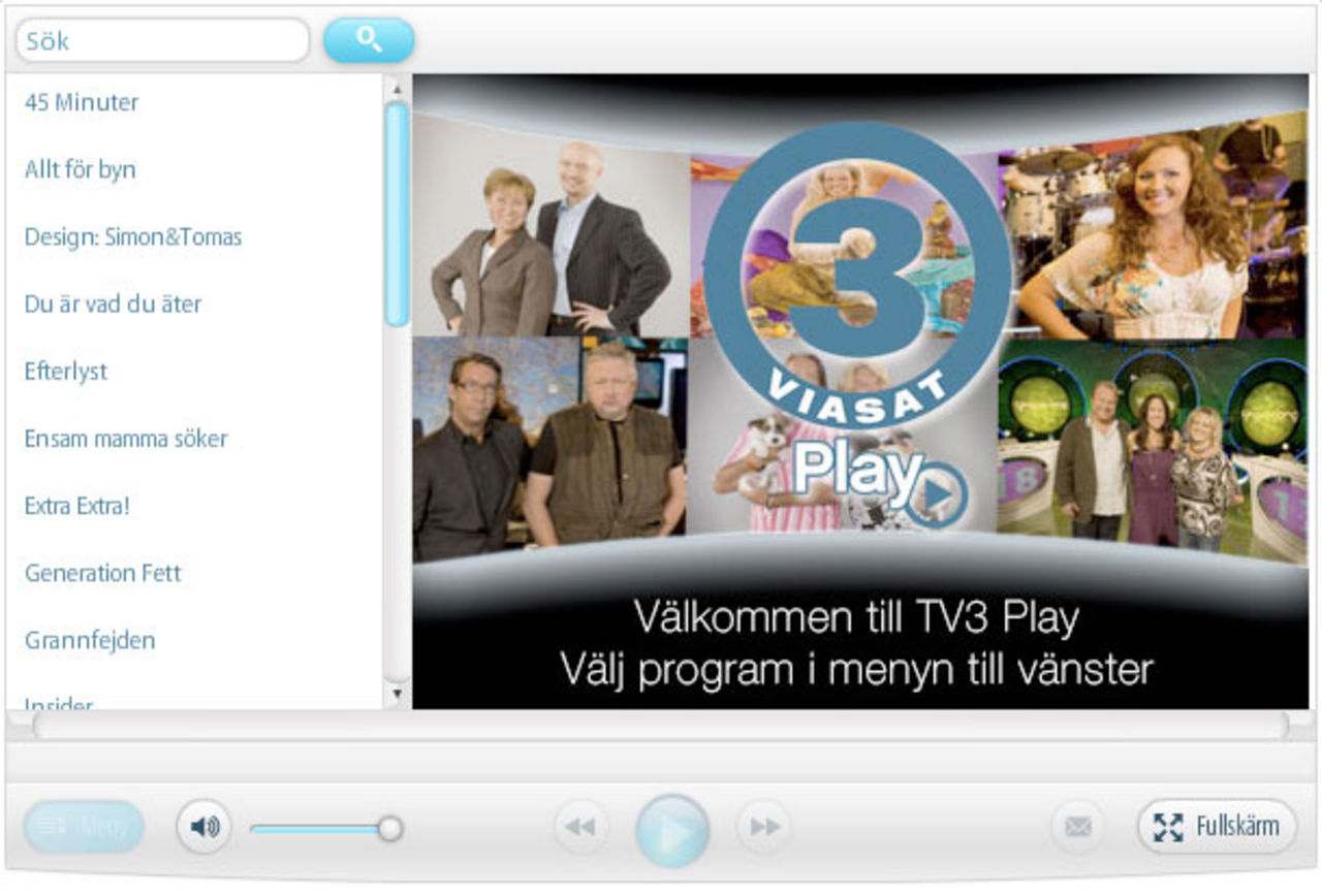 Premiär för TV3 Play