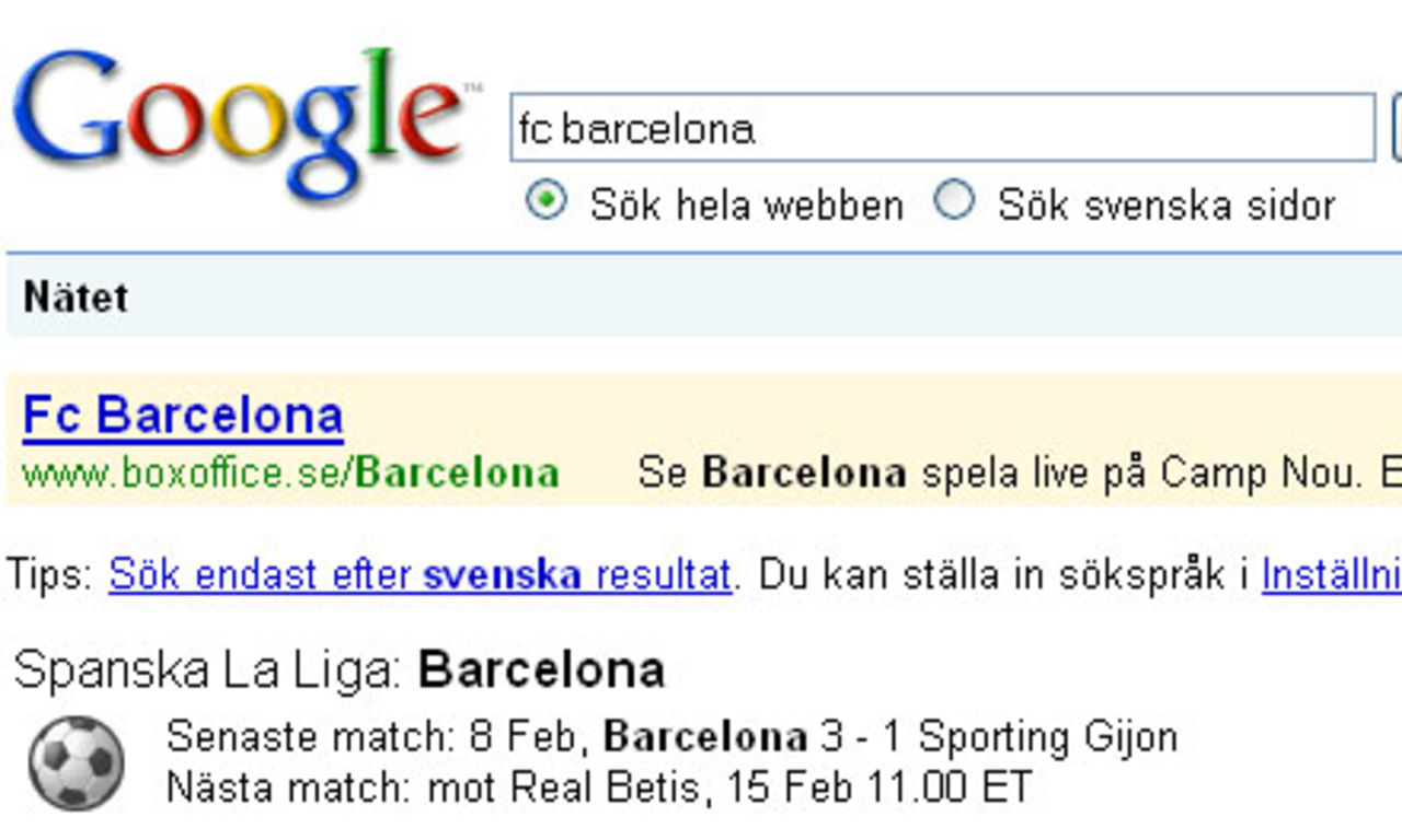 Ytterligare en anledning att älska Google