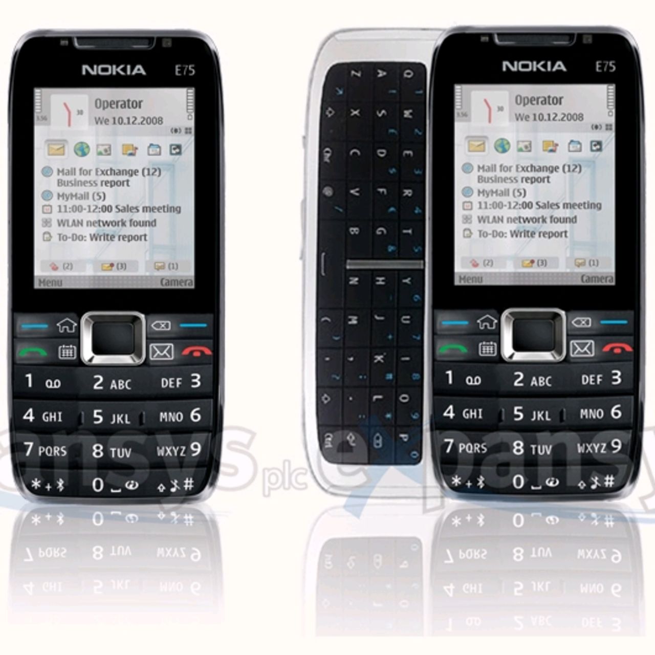Nokia E75 tittar fram