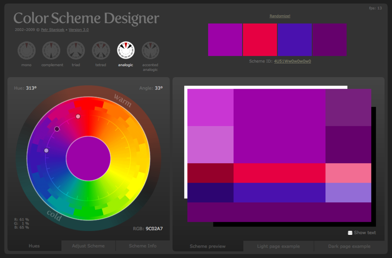 Color Scheme Designer
