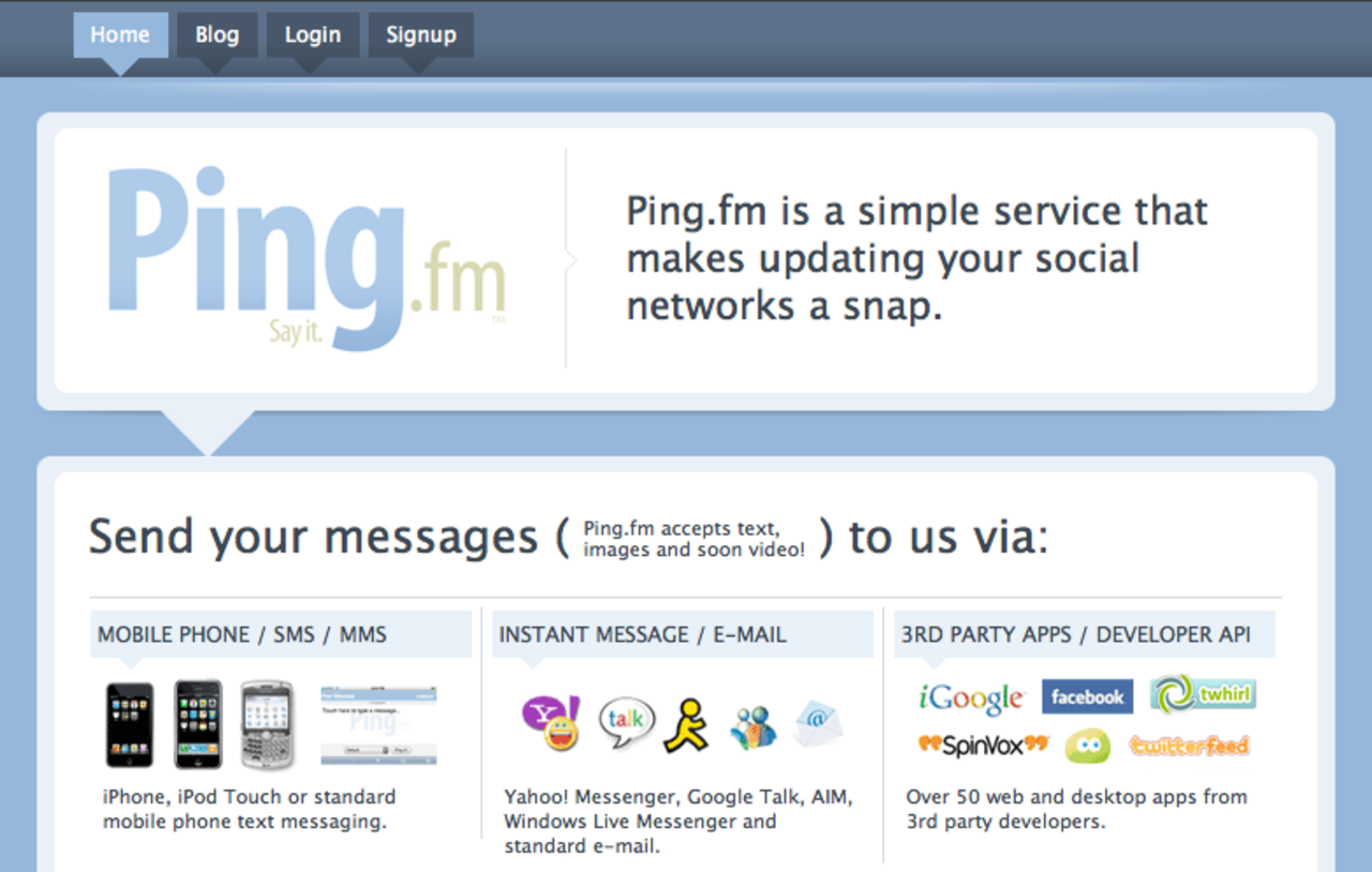 Ping.fm