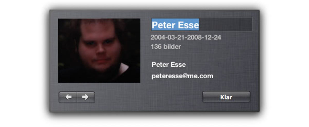 Så kopplar du ihop iPhoto '09 med Facebook