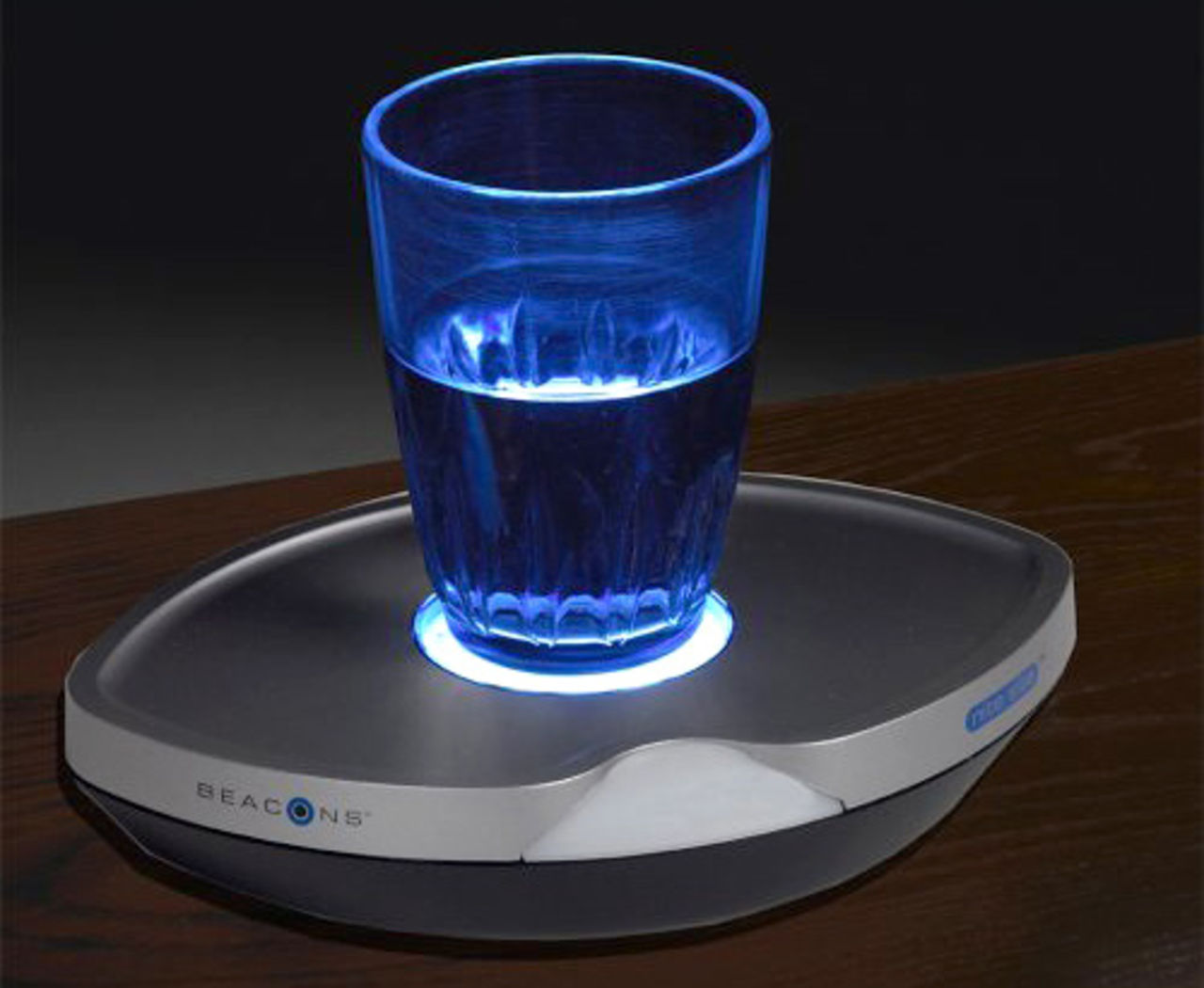 Nite Coaster - smidig nattduksbords-lampa