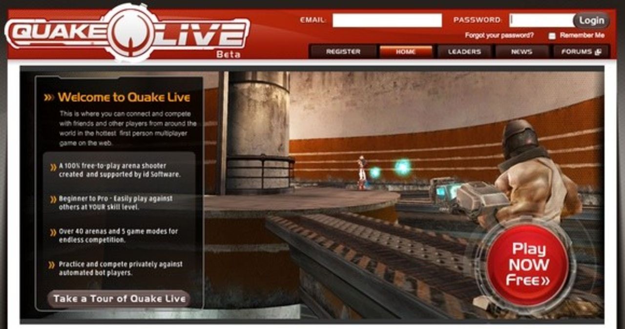 Betatesta Quake Live