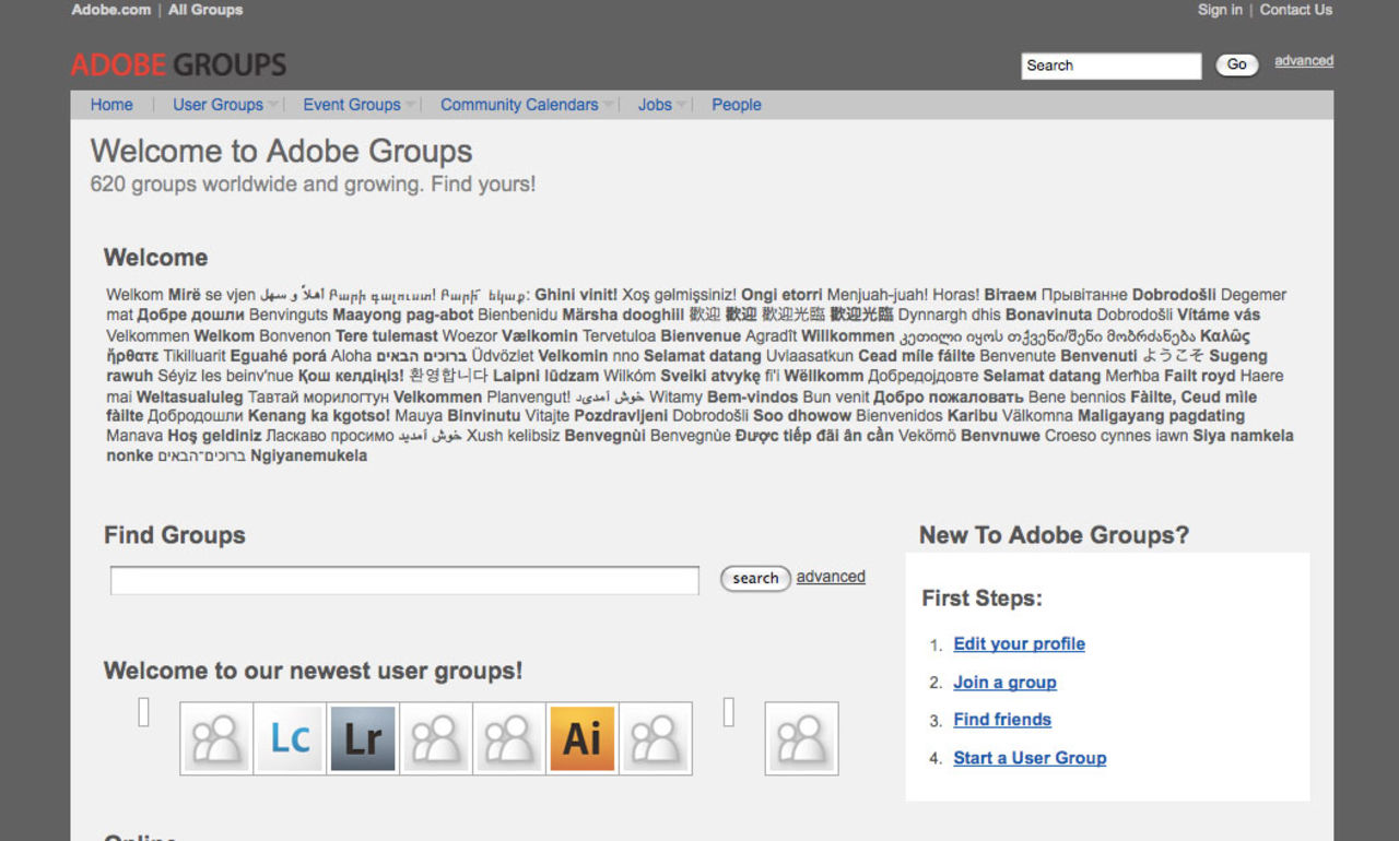 Adobe samlar likasinnade