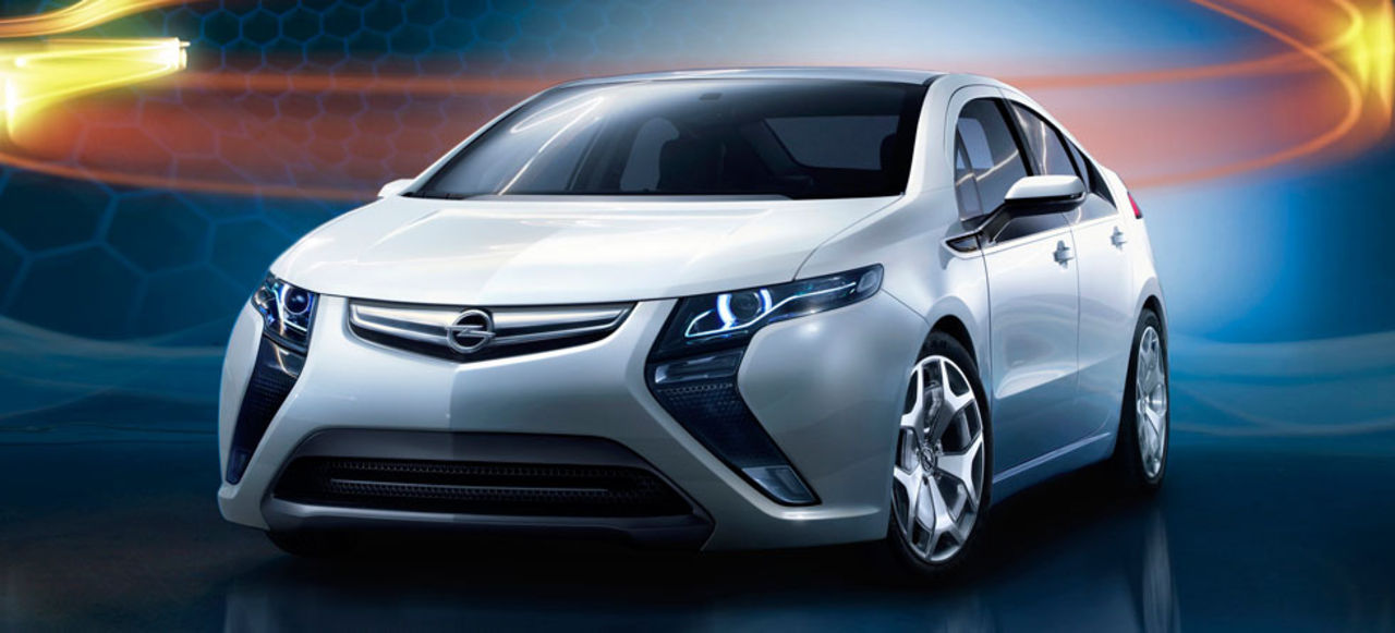 Första bilden på Opel Ampera