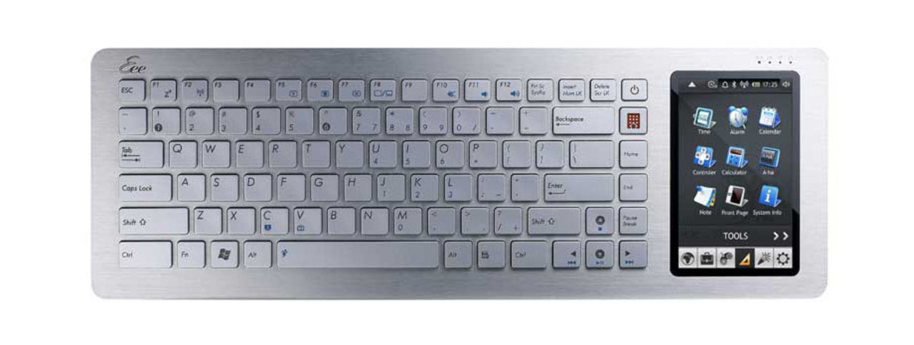 Asus Eee Keyboard kommer i maj. Eller juni.