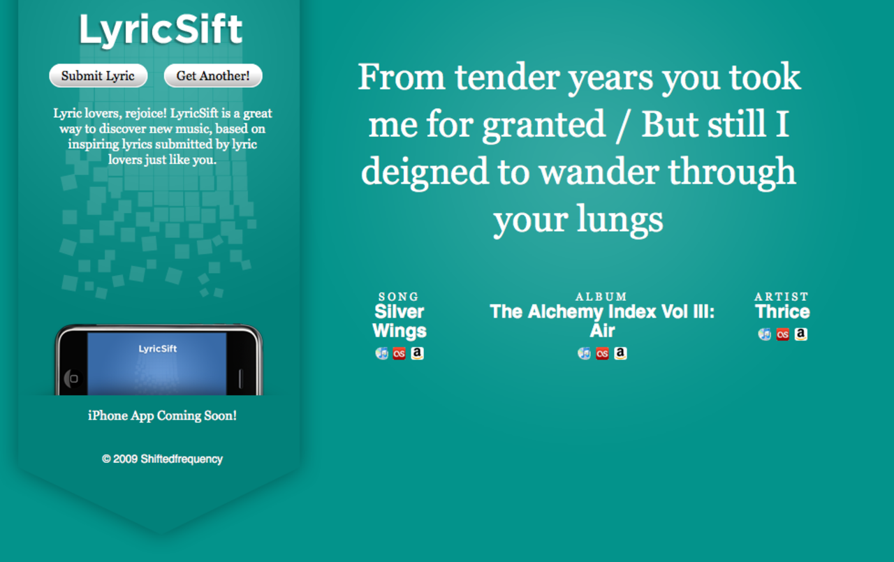 LyricSift