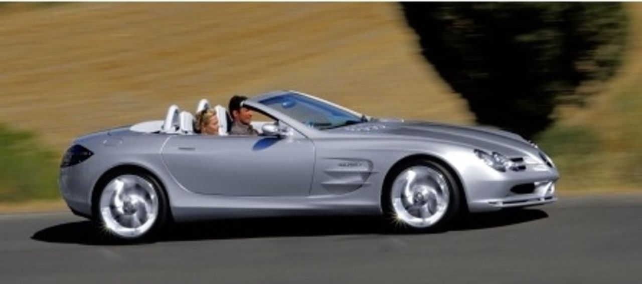 Mercedes och McLaren bekräftar SLR utan tak