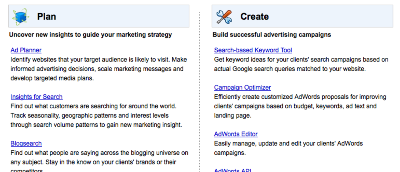 Google Tools