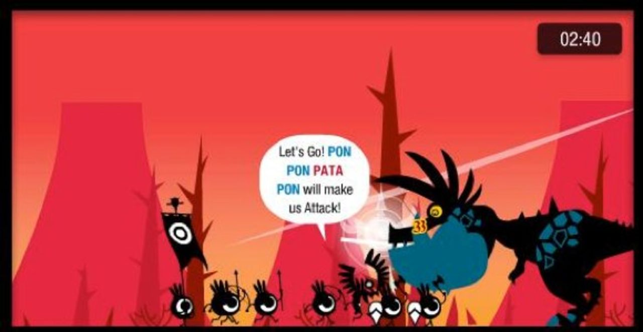 Prova Patapon 2 i flash