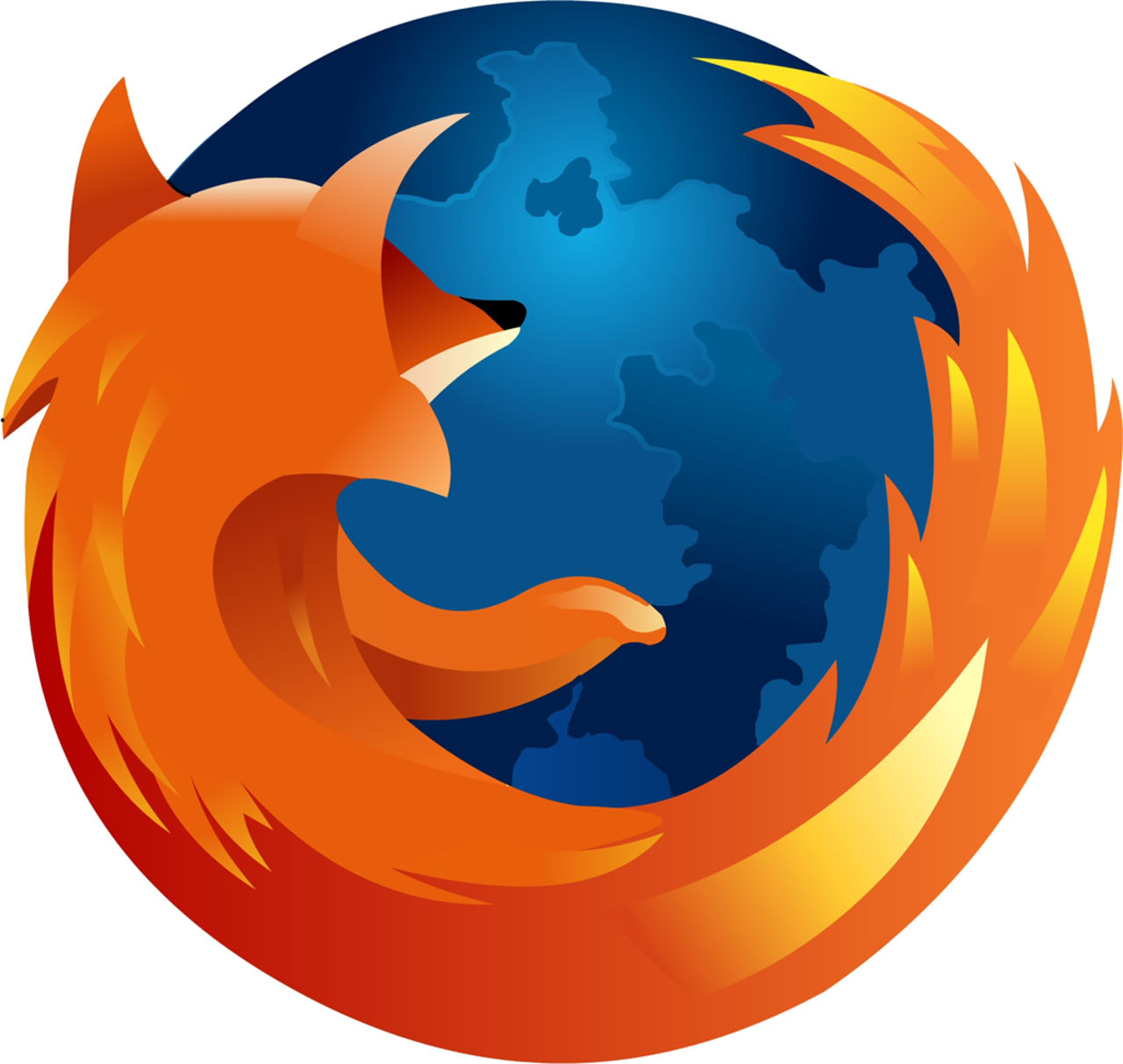 Kontinenten där 100% kör Firefox och Windows