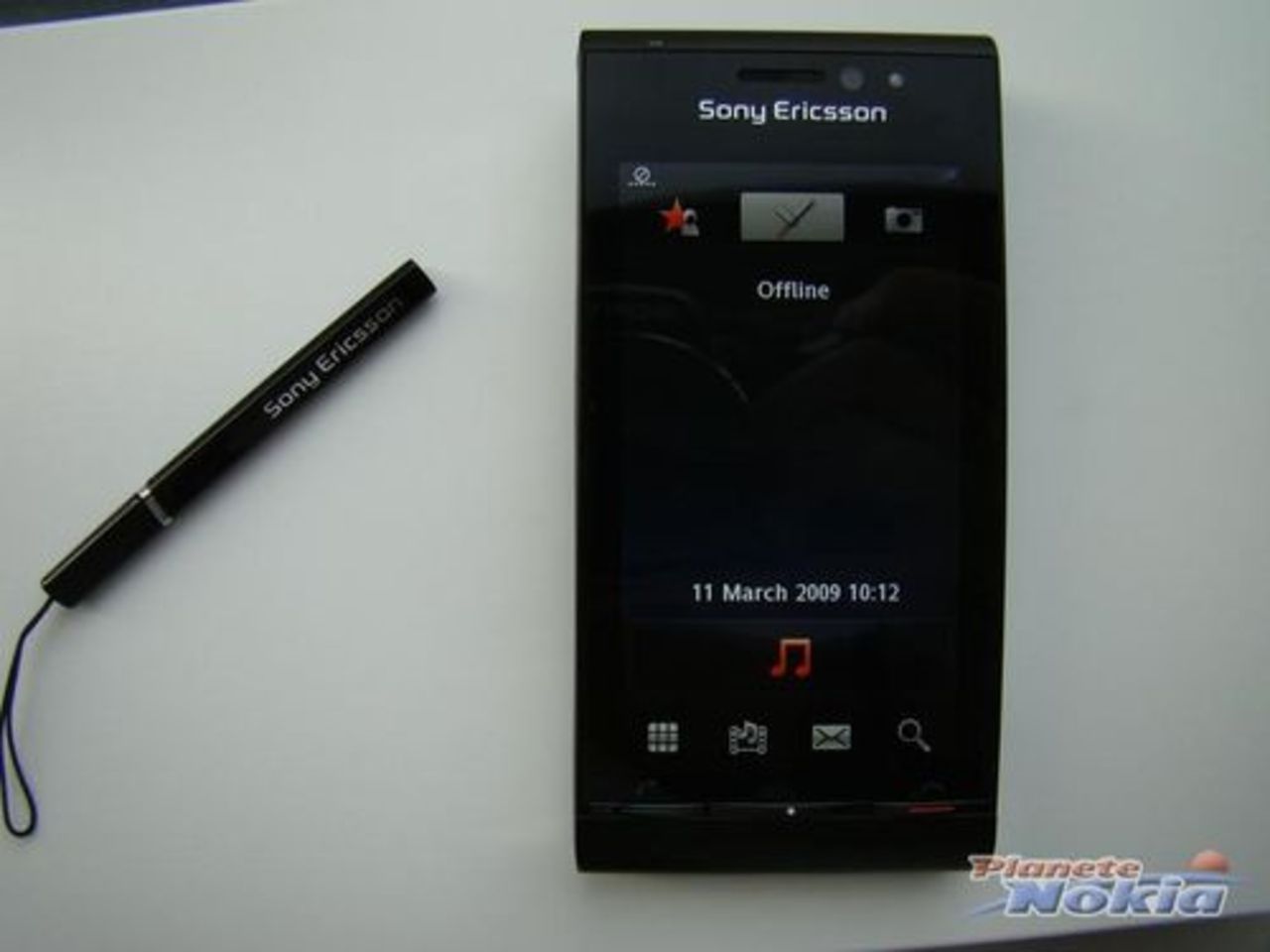 Lite bilder på Sony Ericsson Idou