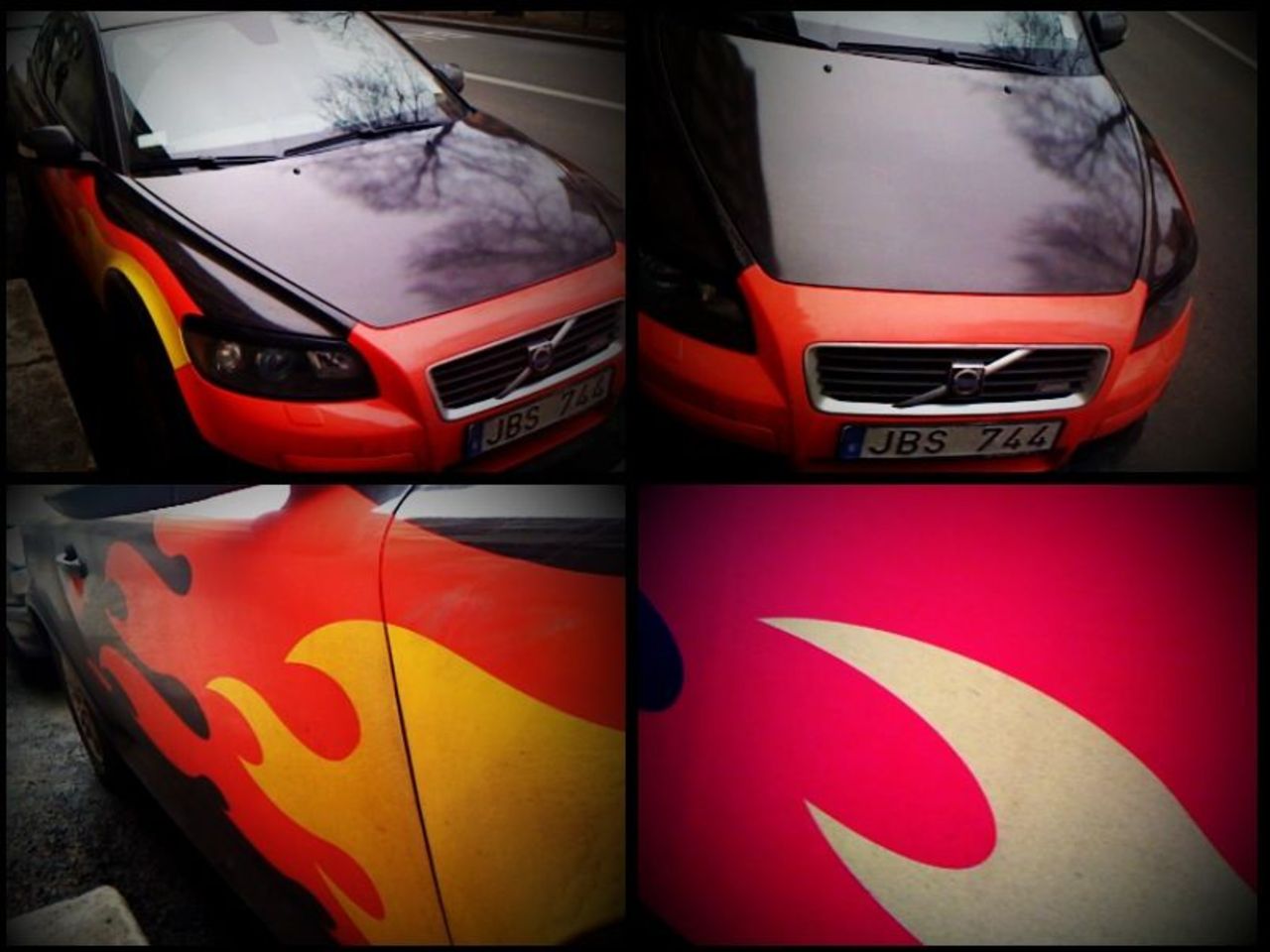 Volvo har (inte) sålt minst en C30 med flames