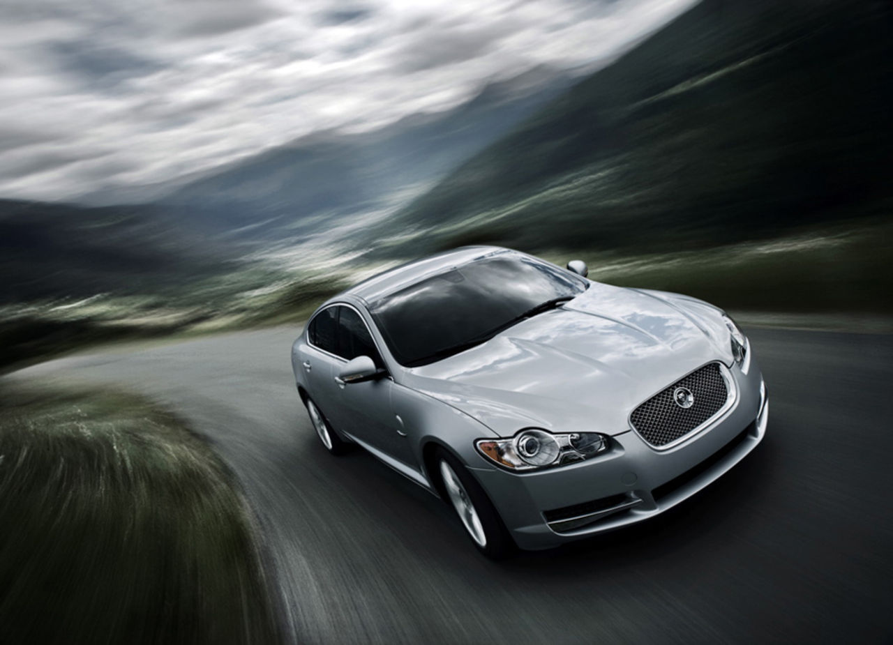 Jaguar XF Estate visas i Frankfurt