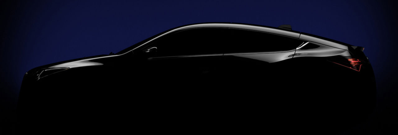 Teaser för sportig Acura SUV