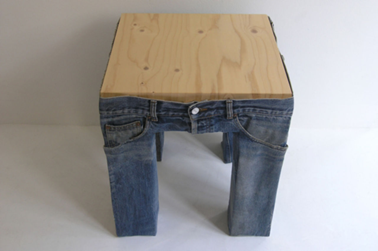 Klart pallen ska ha ett par byxor