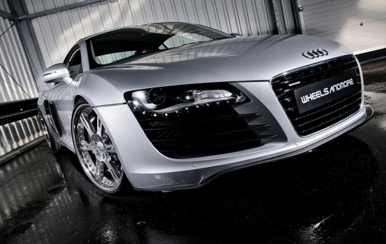 Audi R8 med kompressorpaket