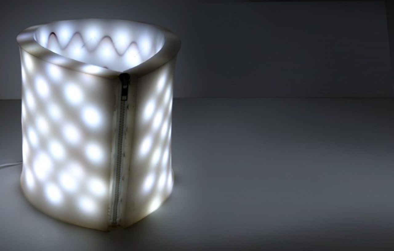 Zipper Silicon Luminaire